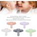 Baby Silicone Pacifier 5 Pieces Bite Resistant Washable Portable Silicone Pacifier for Baby Type 1 - Buy Online on GoSupps.com