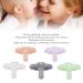 Silicone Pacifier Set - 5 Pcs Bite Resistant Sensory Relief for Babies | International Shipping Available - Buy Online on GoSupps.com