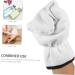 Healeved 2 Pairs Wax Essential Oil Gloves Cosmetic Night Gloves Moisturizing Glove Heat Preservation Mitten Spa Treatment Tanning Mitts Hand Mask White Polyester Care Work - Buy Online on GoSupps.com