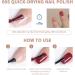 Clear Nail Polish - 2 in 1 Nail Varnish Quick Dry Top Coat & Base Coat Nail Polish Glossy Finish & Long Lasting Nail Coat Non-Toxic Water Based Natural Nail Varnish 01 ClearTopCoat - Buy Online on GoSupps.com