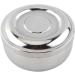 Buy Alloy Shaving Soap Cup with Lid | Silver Handle Synthetic Badger Hair Shaving Tool Set for Men - International Shipping Available - Buy Online on GoSupps.com