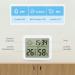 Brifit Digital Thermometer Hygrometer High Accuracy Portable Indoor Climate Monitor with Clock | Ideal for Greenhouse Office & Home - Buy Online on GoSupps.com