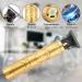 Professional Vintage T9 Cordless Hair Trimmer Beard Trimmer Rechargeable (USB Fast Charging) with Titanium Blade and 4 Combs Multifunctional for Triming Shading Trimming and Sculpting (Buddha) - Buy Online on GoSupps.com