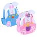 HOMSFOU 2 Pcs Rabbit Gift Bag Party Gift Containers Easter Door Decorations Easter Bags for Kids Easter Goodie Bags Candy Containers Easter Gift Bags Child Cloth Modeling Gift Box