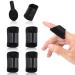 Thumb Finger Splints Trigger Finger Splint for Thumb Finger Brace for Trigger Finger Broken Finger Straightening Arthritis Sprained Pain Relief Finger Stabilizer Support for Thumb/Middle/Ring/Index/Pinky Finger Black-5pcs