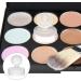 HOMSFOU Tampon Presseur pour Fard Paupi res 27 Mm Rond Outil de Pressage Cosm tique Pr cis en Cristal Accessoire Maquillage DIY pour R paration et Compactage Poudre Yeux - Buy Online on GoSupps.com