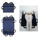 Transfer Belt Slide Board Bed Assistance Devices Adult Incontinence Bed Pads Draw Sheet Lift Sling Bed Patients Positioning Pad for Elderly Bariatric Blue - Buy Online on GoSupps.com
