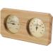 Reliable Wooden Sauna Thermometer & Hygrometer | 2-in-1 Moisture & Temperature Measuring Device for Optimal Sauna Experience - Buy Online on GoSupps.com