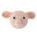 Mini Knitted Elephant Heads Pacifier Chain for Newborn Teething Toy - Buy Online on GoSupps.com