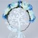 Artificial Hair Bands - Blue Simulation Rose Headband for Party & Wedding Accessories (1 Piece) - Buy Online on GoSupps.com