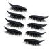 Dajidafu 4 Pairs Eyeliner Decal Eyelash Sticker Lady Accessories Self-adhesive Dating Prop Multipurpose Makeup Tool Eyelashes Type 4