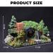 Fazhongfa Hobbit Castle Fish Tank Decoration - Betta Toys & Resin Aquarium Ornaments for Aquascaping - Buy Online on GoSupps.com