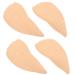 2 Pairs Arch Support Felt Metatarsal Cushion Metatarsal Feet Cushion Foot Cushion Inserts Pads Felt Metatarsal Feet Pads Forefoot Pads Half Foot Pads Forefoot Support Cushion