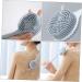 Silicone Back Scrub Brush with Handle - Bath Tub & Shower Cleaning Scrubber for Men - Buy Online on GoSupps.com