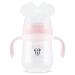 Disney Sippy Cups for Toddlers  Learner Sippy Cups for Kids with Pacifier  BPA-Free Trainer Cup with Handles  Leak-Proof Minnie Mouse and Mickey Mouse Sippy Cups  Perfect Unisex Gift for Children