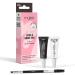 Mylee Express Lash & Brow Kit 2 in 1 No Mix Formula Tint + Developer Gel + Double Sided Brush Professional Eyelash & Eyebrow Dye Tinting Long Lasting Semi-Permanent Fast & Easy (Dark Brown)