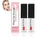 Pink Lip, Pink Lip Oil, Pink Lip Serum Plumper, Color Changing Lip Gloss, Pink Lip Serum Plump Gorgeous Glow Of Lips, Glow Color Changing Lip Oil, Hydrating Lip Stain For Women (Pink, 2PC)