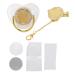 Stylish Silicone Baby Pacifier & Bling Clip Set - Perfect for Newborn DIY Photo Decor - White M | International Shipping Available - Buy Online on GoSupps.com