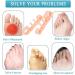 Reusable Multi Toe Alignment Corrector & Bunion Protector | Foot Yoga Stretchers + Heel Sticker Tape - International Shipping - Buy Online on GoSupps.com