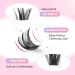 Shop Glowing Win Eyelash Extensions | DIY Individual 80D Cluster Lashes | Natural 8-16mm Cat Eye Fake Eyelashes - Buy Online on GoSupps.com
