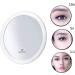 CALLARON 10x Magnifying Round Lighted Makeup Mirror - Touch Control Vanity Mirror (White) - Buy Online on GoSupps.com