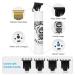 BESTBOMG Electric Clippers - Rechargeable Cordless T-Blade Trimmer & Beard Grooming Kit for Men - Buy Online on GoSupps.com