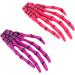 6 Pieces Gothic Skeleton Hands and Bone Hair Clips Fashion Punk Rock Devil Claw Hair Clips Women Girls Hair Accessories - Buy Online on GoSupps.com