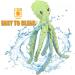 Octopus Dog Toys for Boredom Soft Dog Toys for Large Dogs Squeaky Dog Toy No Stuffed Plush Dog Toys for Small Medium Large Dogs Green Octopus - Buy Online on GoSupps.com