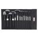 MODA Pro Full Face 13PC Makeup Brush Set - White | Travel Pouch Included | Perfect for Flawless Makeup Application - Buy Online on GoSupps.com