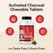 Kids Chewable Activated Charcoal Tablets | Natural Vegan Non-GMO | Teeth Stomach Gas Nausea Relief | USP Food Grade | 135 ct - Buy Online on GoSupps.com
