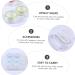 Buy Homsfou Colored Contact Lens Container - Stylish & Portable Storage Box for Travel | Ideal for Chinese Balls & Lentil Holders | Shop Internationally! - Buy Online on GoSupps.com