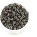 Kullke 4.5mm Micro Rings Silicon Lined Nano Beads for I Tip Hair Extensions - 1000pcs Dark Brown Aluminum Rings - Buy Online on GoSupps.com