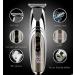 Easy Hair Clipper - Electric Hair Trimmer with LCD Display Low Noise & Pet Supplies - Silver - Buy Online on GoSupps.com