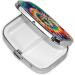 Shop Tie Dye Hippies Small Pill Case - 2 Compartment Travel Pill Organizer | Cute Pill Box for Purse & Gifts - Buy Online on GoSupps.com