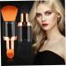 Ipetboom Foundation Brush Professional Makeup Brush Synthetic Makeup Brush Powder Brush Double Ended Makeup Brush Dual Ended Brush Cosmetics Brush Dual Ended Makeup Brush Paint Double Head - Buy Online on GoSupps.com