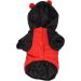 Buy Bagima Ladybug Dog Costume | Warm Hooded Sweater for Small Dogs | Cozy Halloween Winter Clothing | Cute Ladybug Pet Outfit in Black - Buy Online on GoSupps.com