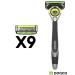 Dorco Pace 6 Pro 3D Motion Razor System - 1 Handle + 9 Cartridge Set - Buy Online on GoSupps.com