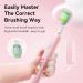 uSmile Kids Electric Toothbrush | Rechargeable Type-C | Soft Bristles | Dinosaur Pattern | 2-Minute Timer | Easy-Grip Silicone Handle | 6 Months Battery Life | Ages 3+ | Green - Buy Online on GoSupps.com