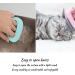 Xixiran Cat Brush - 2PC Massage Comb Set for Pet Fur Care & Undercoat Removal | Relaxing Cat Grooming Tools - Buy Online on GoSupps.com