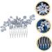 Didiseaon Hair Topper Crystal Side Hair Comb Crystal Hair Comb Hair Accessory for Girls Flower Girl Headpiece Hair Accessories for Prom Wedding Hair Comb Combs Alloy Dress Hair Piece Bride - Buy Online on GoSupps.com