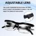 2024 Flex Focal Adjustable Glasses for Men & Women - Dial Vision Flex Focus - Black - Perfect for All international Shipping - Buy Online on GoSupps.com