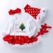 Winmany Baby Girls Christmas Romper Tutu Dress Set 6-12 Months with Headband, Leg Warmer, and Shoes - Christmas Tree - Buy Online on GoSupps.com