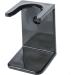 Shaving Brush Holder - Black Plastic with Red/Black Synthetic Hair Brush | International Shipping Available - Buy Online on GoSupps.com