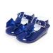 LACOFIA Baby Girls Anti-Slip First Walking Shoes Infant Bowknot Mary Jane Princess Party Shoes Prewalkers 6-12 Months D Blue