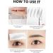 Didiseaon 4pcs Eyebrow Stickers Eyebrow Sticker Brown Decal Stickers Stick on Eyebrow Tool 6d Cosmetic Hair - Buy Online on GoSupps.com