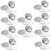 Balacoo 10 Pcs Powder Box Make up Holder Powder for Women Makeup Powder Containers Elastic Foundation Box 7.5x7.5cmx5pcs Assorted Colorx5pcs