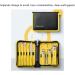 Nail Clipper Set Stainless Steel Fingernail and Toenail Clipper Cutters with Nail File Sharp for Men Women Yellow - Buy Online on GoSupps.com