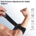 Tennis Elbow Brace for Pain Relief - Adjustable Compression Strap for Tendonitis & Golf Elbow | Gel Pad Support for Men & Women - One Size Black - Buy Online on GoSupps.com