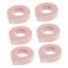 Angoily 6 Rolls Eyelash Tape Eyelash Patch Tape Eyelash Fabric Tapes Adhesive Eyelash Tapes Eyelash Grafting Tapes Eyelash Tape Line Lash Extension Tapes Eyeshadow Tape Medical Tape