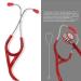 Lightweight Red Stethoscope for Doctors Nurses & Students | Professional Medical & Cardiology Use - Buy Online on GoSupps.com